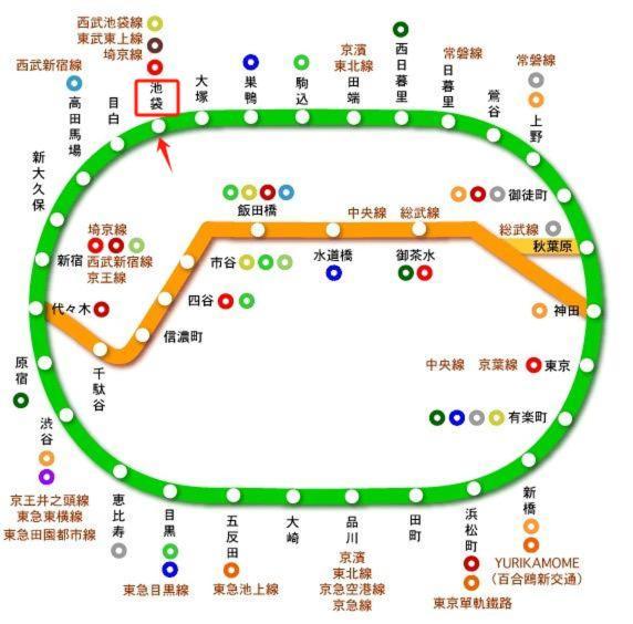 桜の川13 New Mansion In Ikebukuro 302,yamanote Line 8mins,donki Apartemen *